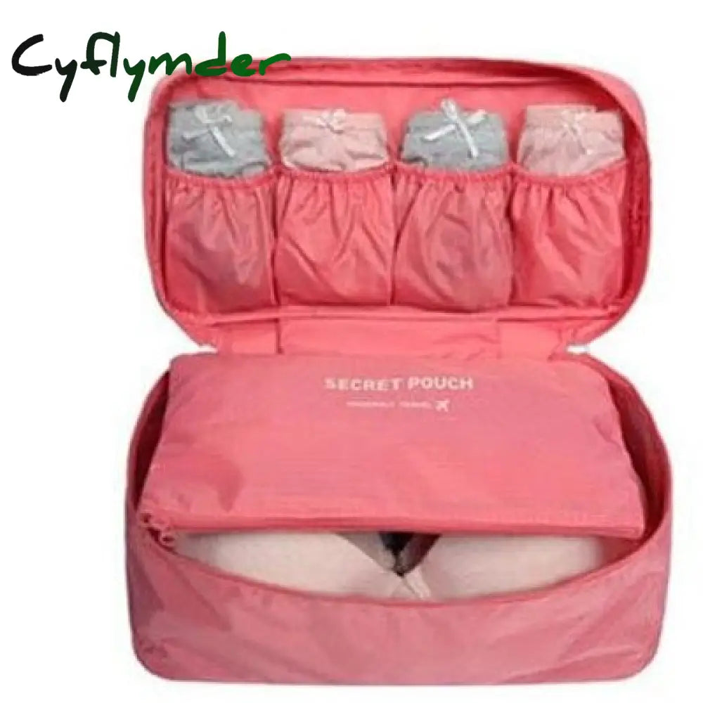 Cyflymder Women’s Bra Storage Bag Travel Packing Cube Underwear Women Bags Luggage Organizer For