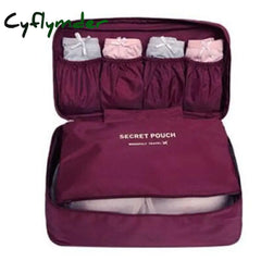 Cyflymder Women’s Bra Storage Bag Travel Packing Cube Underwear Women Bags Luggage Organizer For