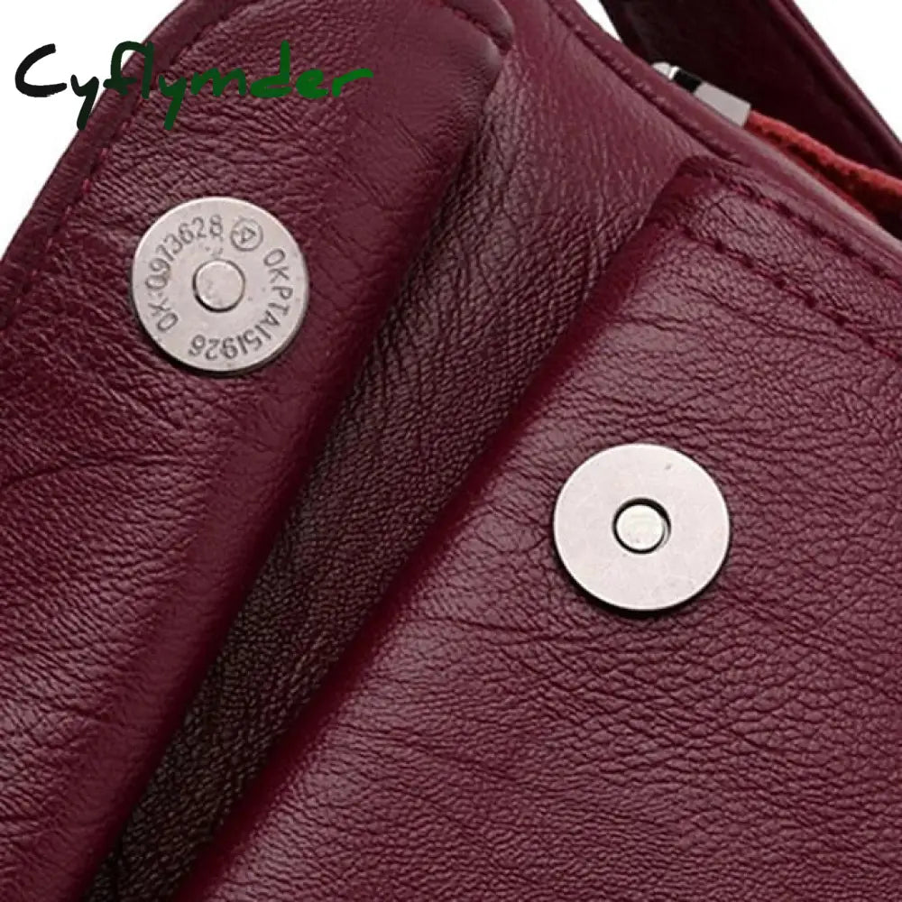 Cyflymder Women’s Crossbody Bag Shoulder Messenger Pu Leather Outdoor Daily Holiday Zipper Large