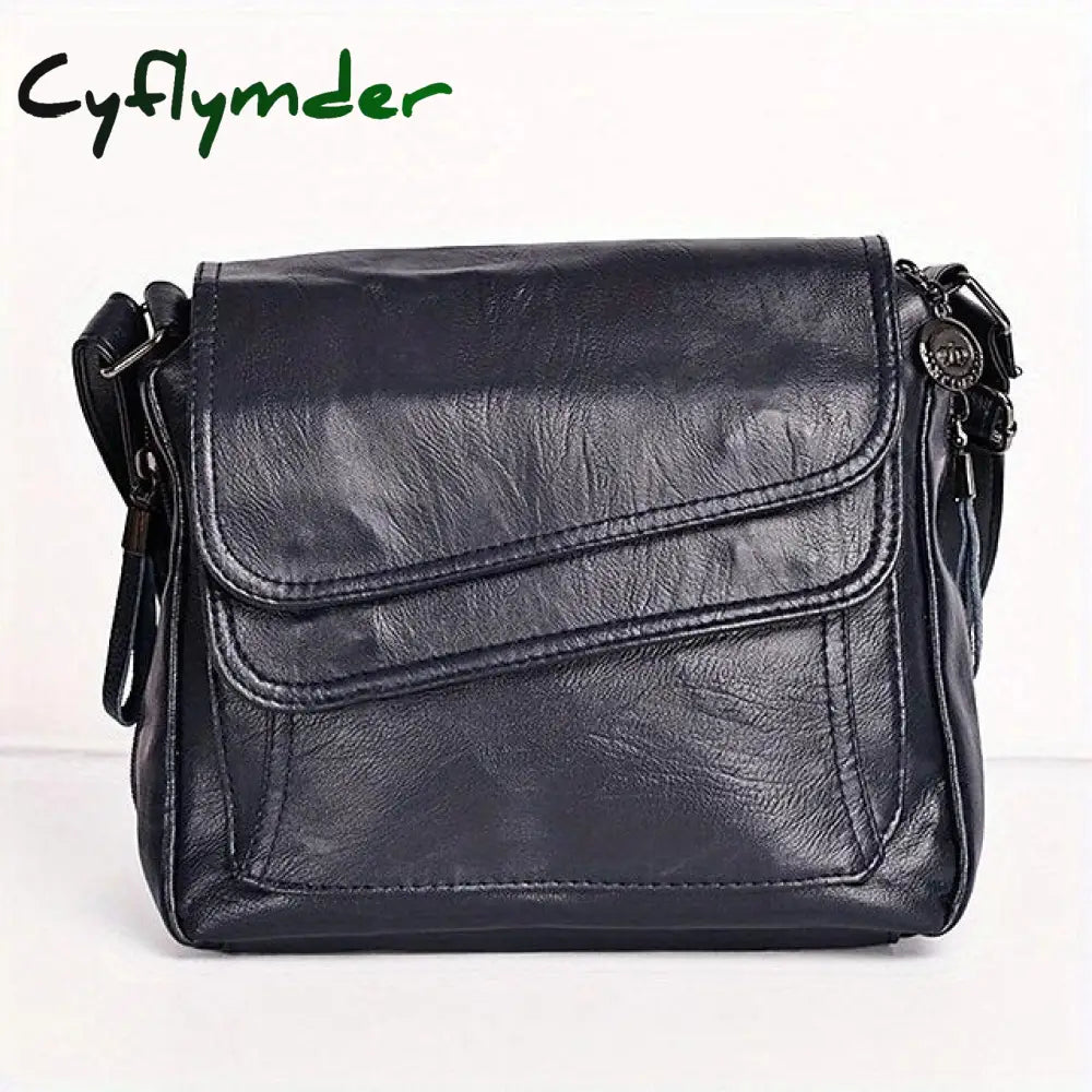 Cyflymder Women’s Crossbody Bag Shoulder Messenger Pu Leather Outdoor Daily Holiday Zipper Large