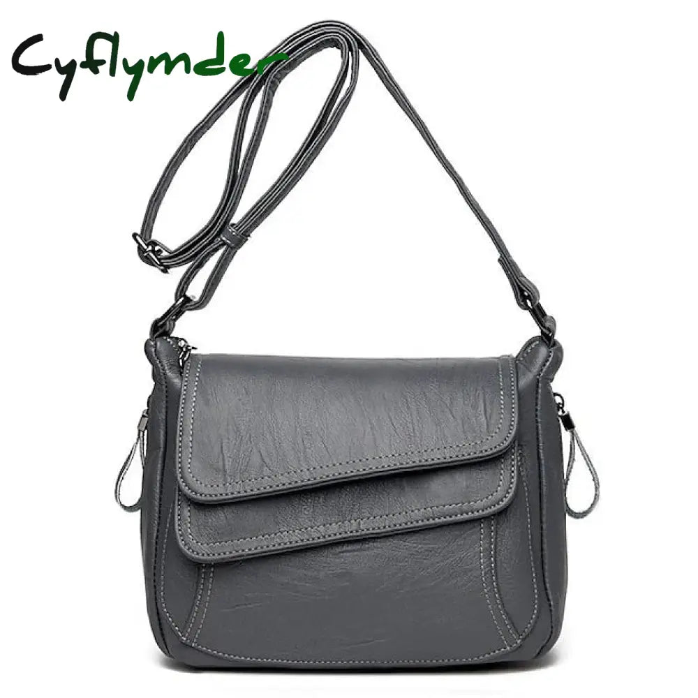 Cyflymder Women’s Crossbody Bag Shoulder Messenger Pu Leather Outdoor Daily Holiday Zipper Large