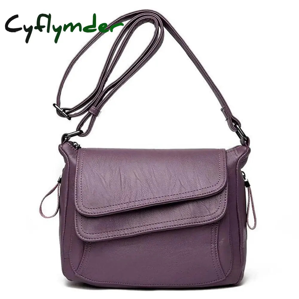 Cyflymder Women’s Crossbody Bag Shoulder Messenger Pu Leather Outdoor Daily Holiday Zipper Large
