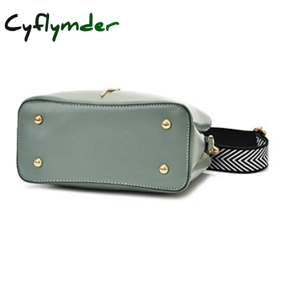 Cyflymder Women’s Crossbody Bag Shoulder Pu Leather Office Daily Holiday Pendant Zipper Adjustable