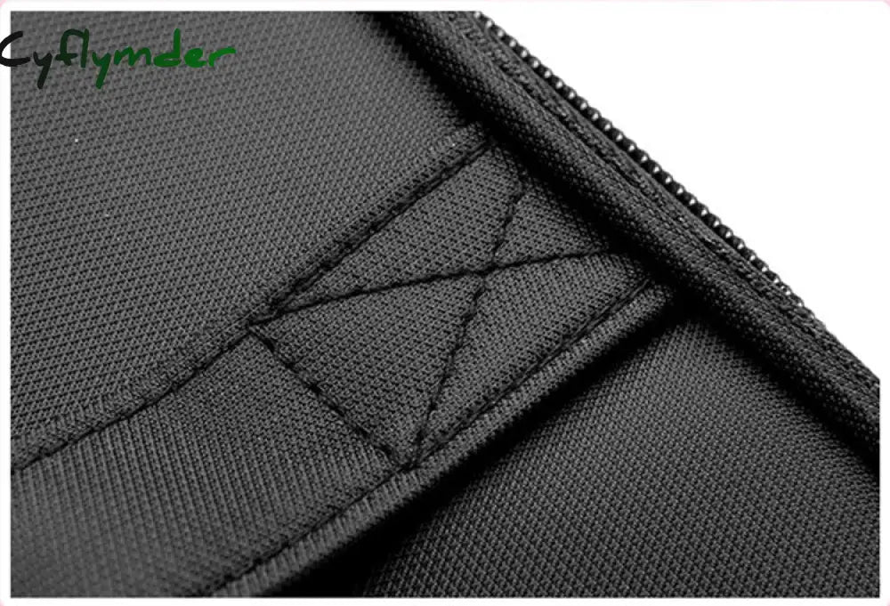Cyflymder Women’s Double Layer Cosmetic Bag Box Waterproof Oxford Makeup Case Travel Organizer