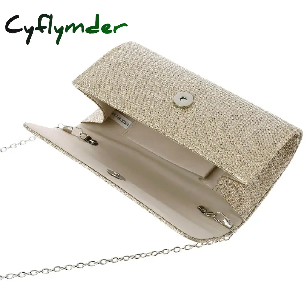 Cyflymder Women’s Evening Shoulder Bag Bridal Clutch Party Prom Wedding Envelope Handbag