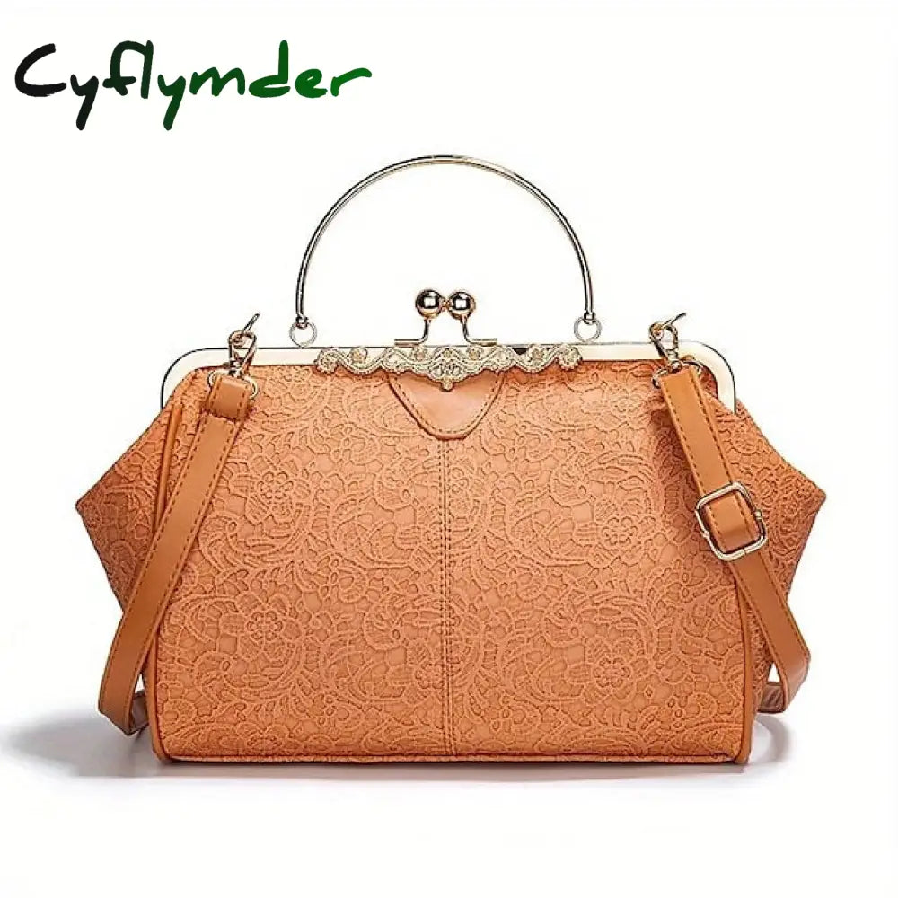 Cyflymder Women’s Handbag Crossbody Bag Pu Leather Office Shopping Daily Zipper Adjustable Large