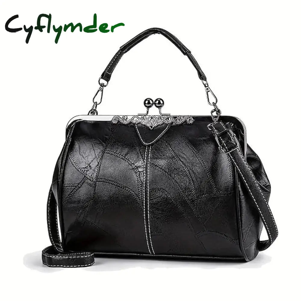 Cyflymder Women’s Handbag Crossbody Bag Pu Leather Office Shopping Daily Zipper Adjustable Large