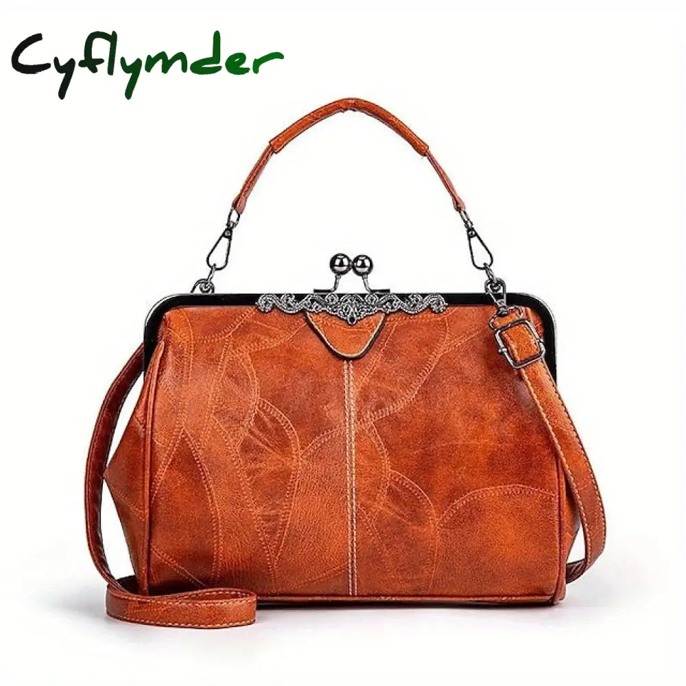 Cyflymder Women’s Handbag Crossbody Bag Pu Leather Office Shopping Daily Zipper Adjustable Large