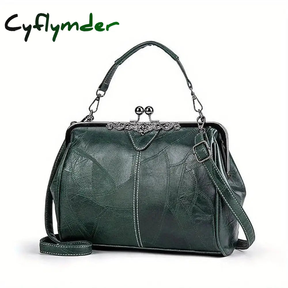 Cyflymder Women’s Handbag Crossbody Bag Pu Leather Office Shopping Daily Zipper Adjustable Large