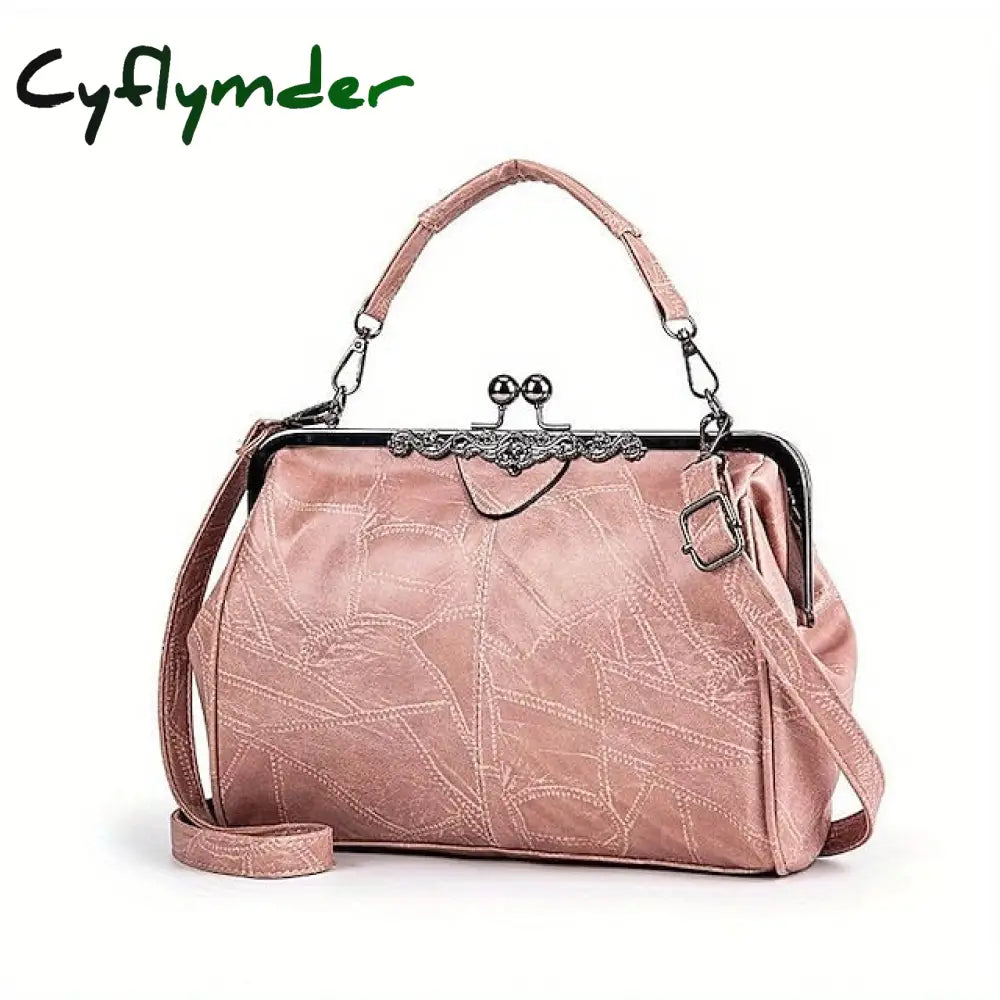 Cyflymder Women’s Handbag Crossbody Bag Pu Leather Office Shopping Daily Zipper Adjustable Large