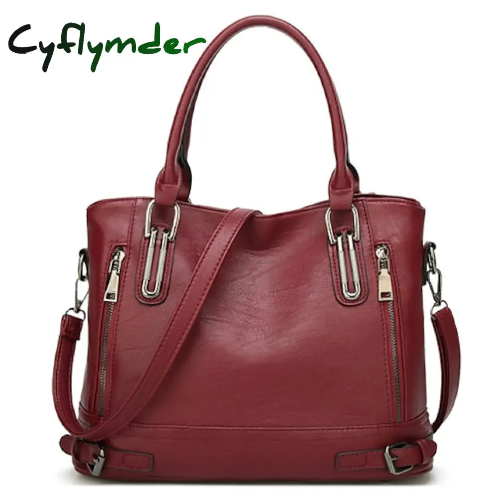 Women's Handbag Satchel Top Handle Bag PU Leather Office Daily Going out Zipper