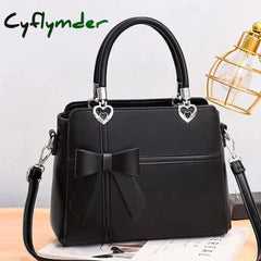 Cyflymder Women’s Handbag Shoulder Bag Pu Leather Office Daily Large Capacity Waterproof