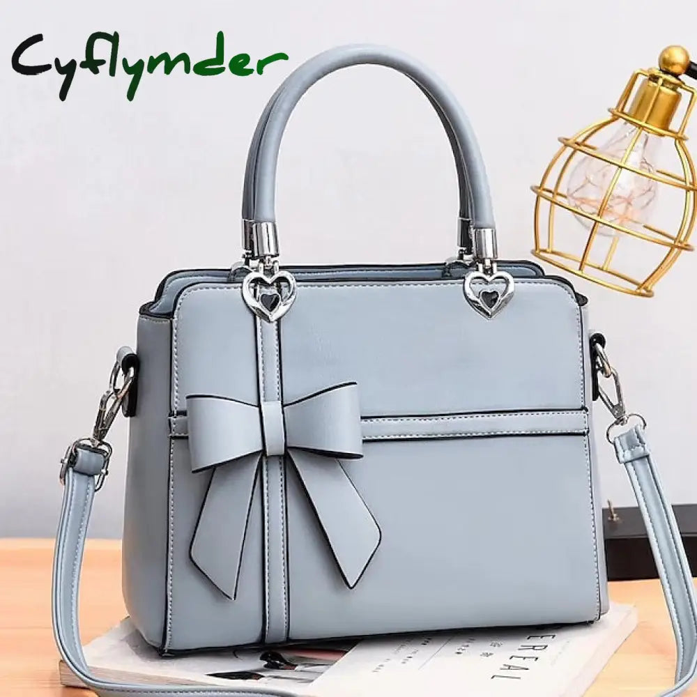 Cyflymder Women’s Handbag Shoulder Bag Pu Leather Office Daily Large Capacity Waterproof