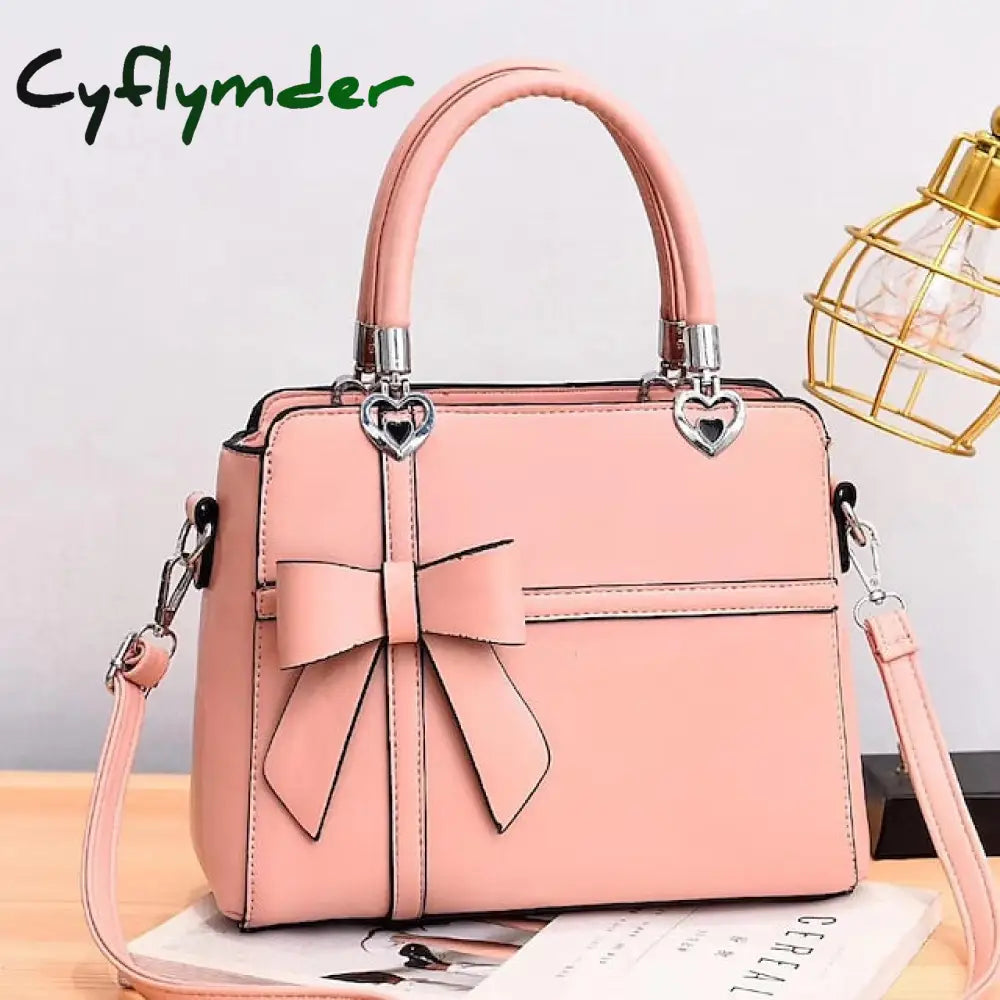 Cyflymder Women’s Handbag Shoulder Bag Pu Leather Office Daily Large Capacity Waterproof