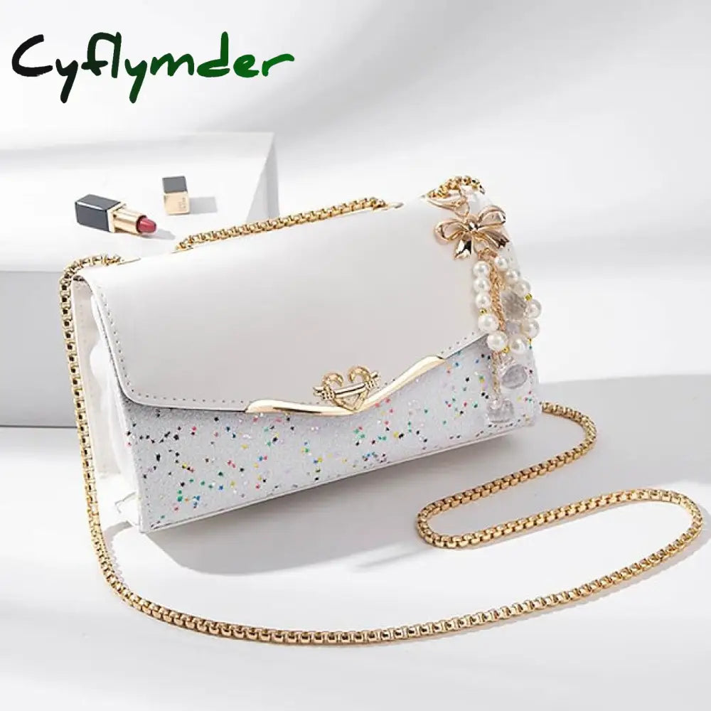 Women's Ins Style One-shoulder Messenger Bag Fragrance Chain Bag Handbag