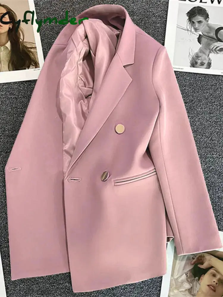 Cyflymder Women’s Jacket Chic Elegant Casual Sports Suit Korean Fashion Luxury For Women Blazers