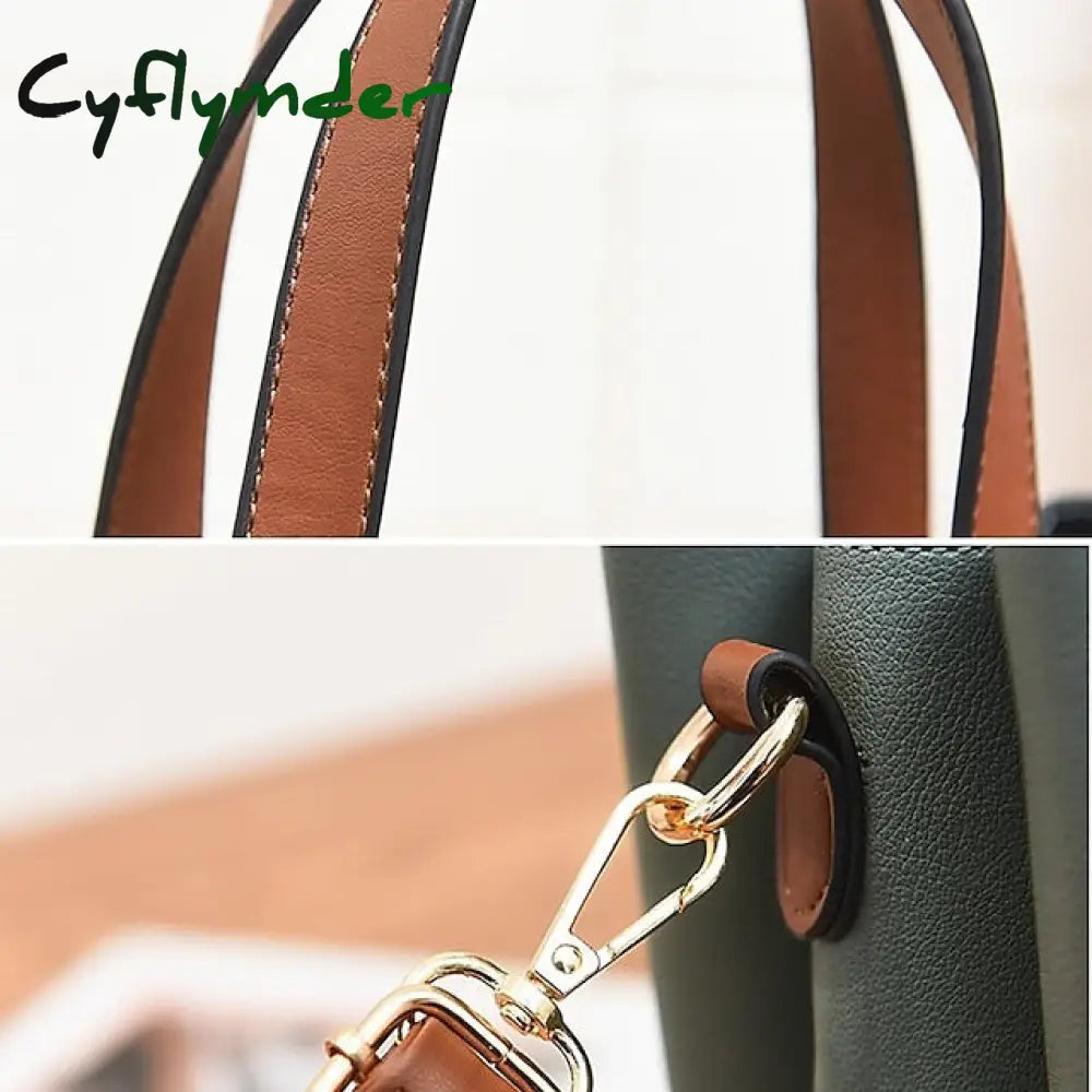 Cyflymder Women’s Satchel Crossbody Bag Pu Leather Daily Zipper