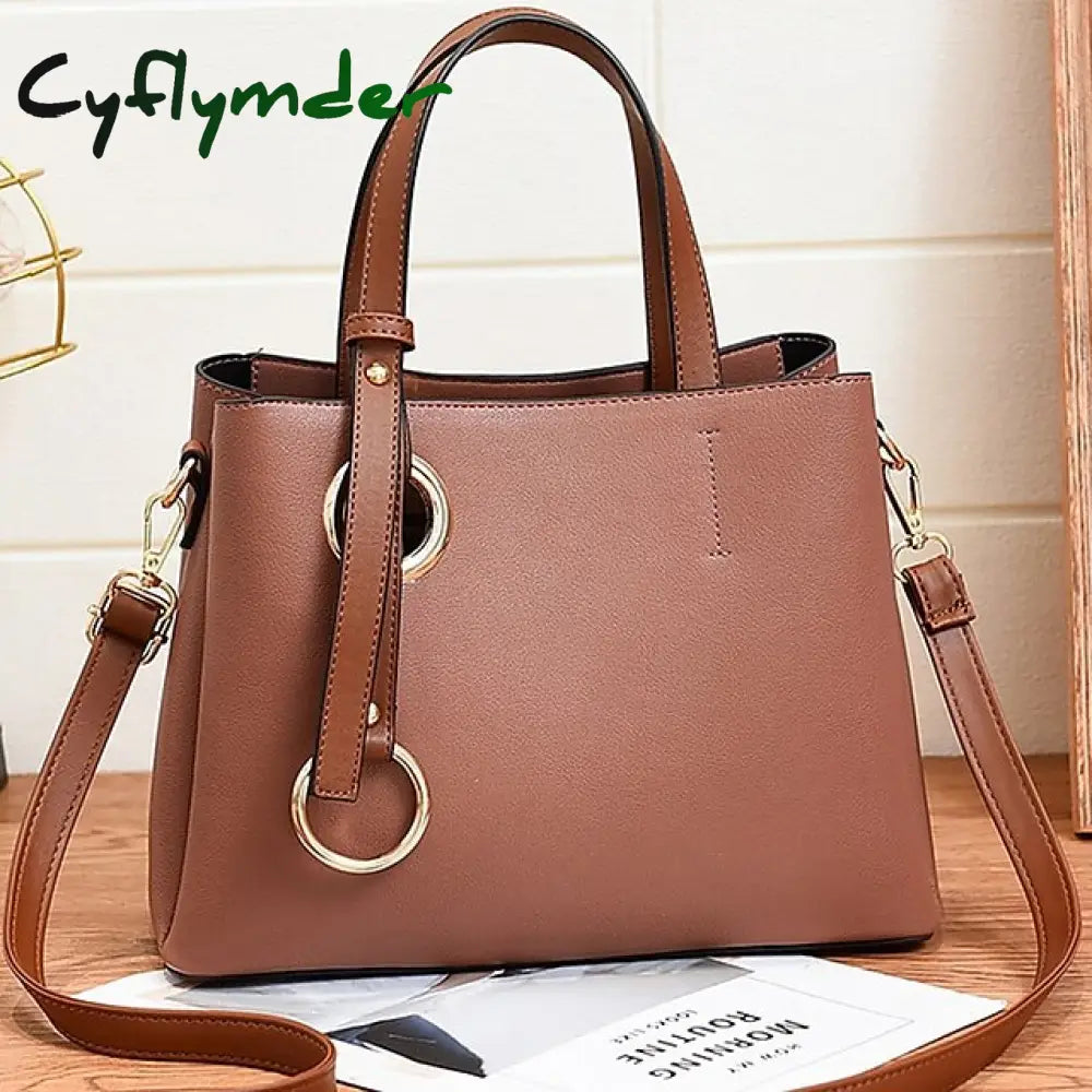 Cyflymder Women’s Satchel Crossbody Bag Pu Leather Daily Zipper Pink