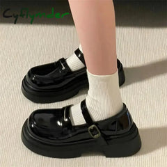 Cyflymder Women’s Shoes Heels Platform Lolita Shoes School Student College Kawaii Mary Jane Shoes Women’s Sweet Low