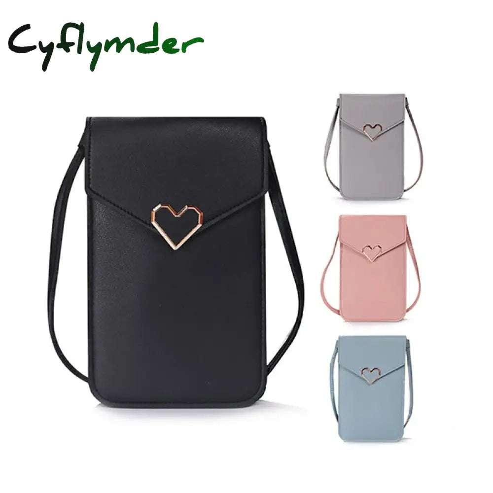 Cyflymder Women’s Shoulder Bags Touch Screen Cellphone Purse Handbags Crossbody Rfid Smartphone