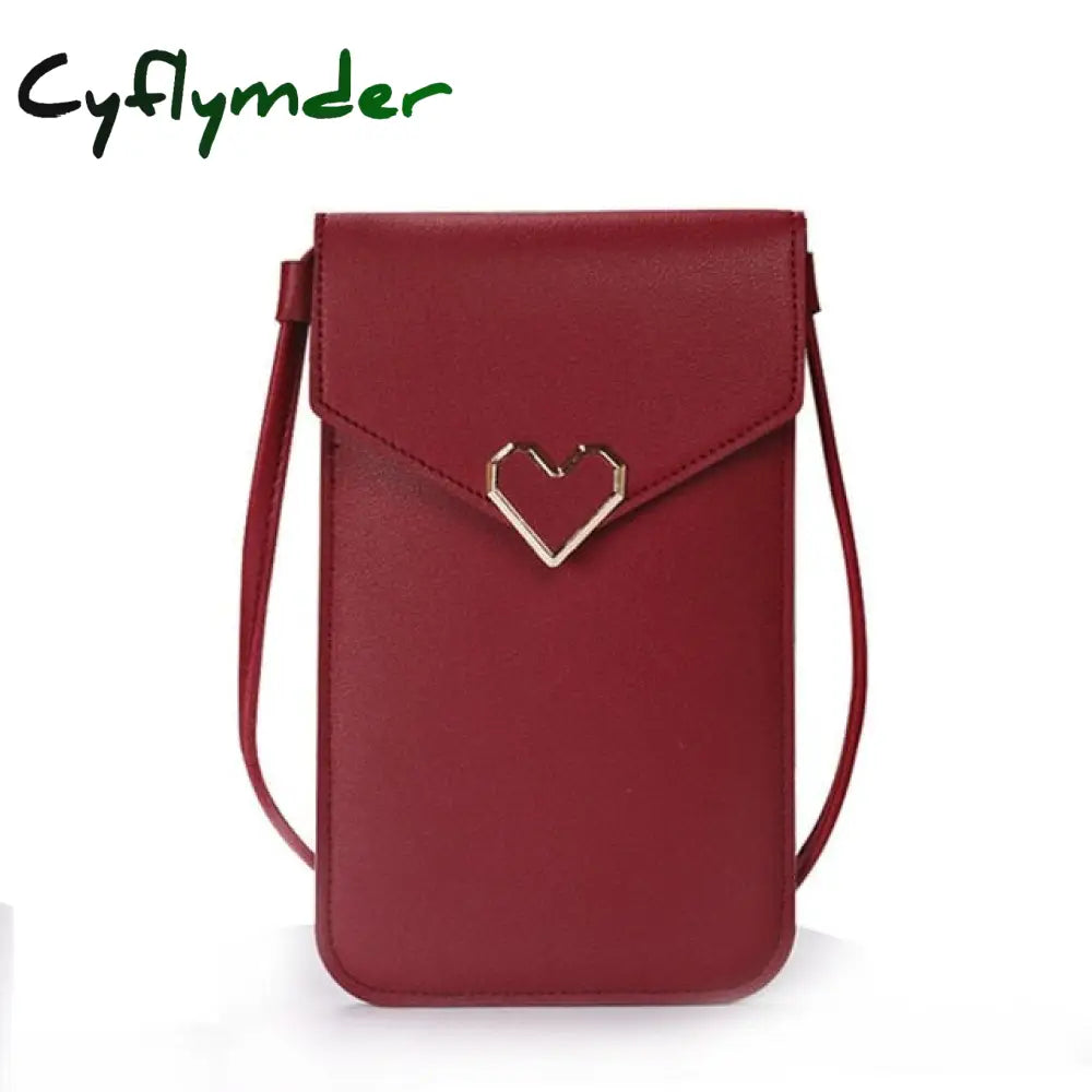 Cyflymder Women’s Shoulder Bags Touch Screen Cellphone Purse Handbags Crossbody Rfid Smartphone