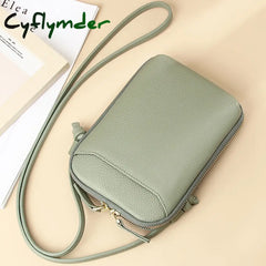 Cyflymder Women’s Small Crossbody Bags Women Soft Leather Shoulder Messenger Bag Designer Ladies