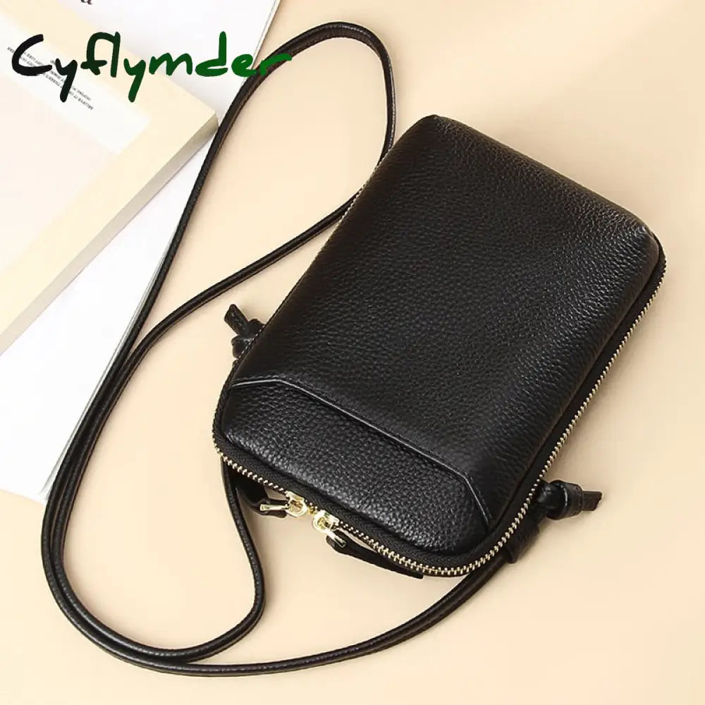 Cyflymder Women’s Small Crossbody Bags Women Soft Leather Shoulder Messenger Bag Designer Ladies