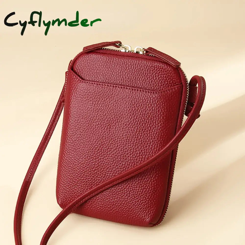 Cyflymder Women’s Small Crossbody Bags Women Soft Leather Shoulder Messenger Bag Designer Ladies