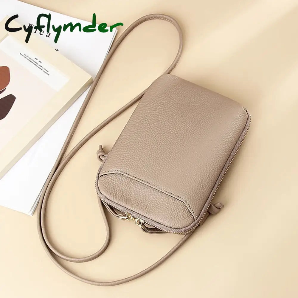 Cyflymder Women’s Small Crossbody Bags Women Soft Leather Shoulder Messenger Bag Designer Ladies