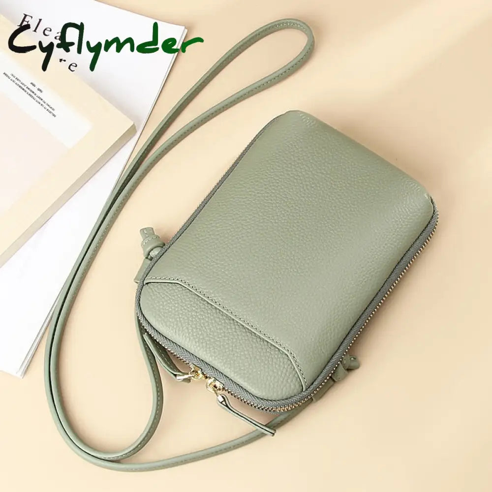 Cyflymder Women’s Small Crossbody Bags Women Soft Leather Shoulder Messenger Bag Designer Ladies