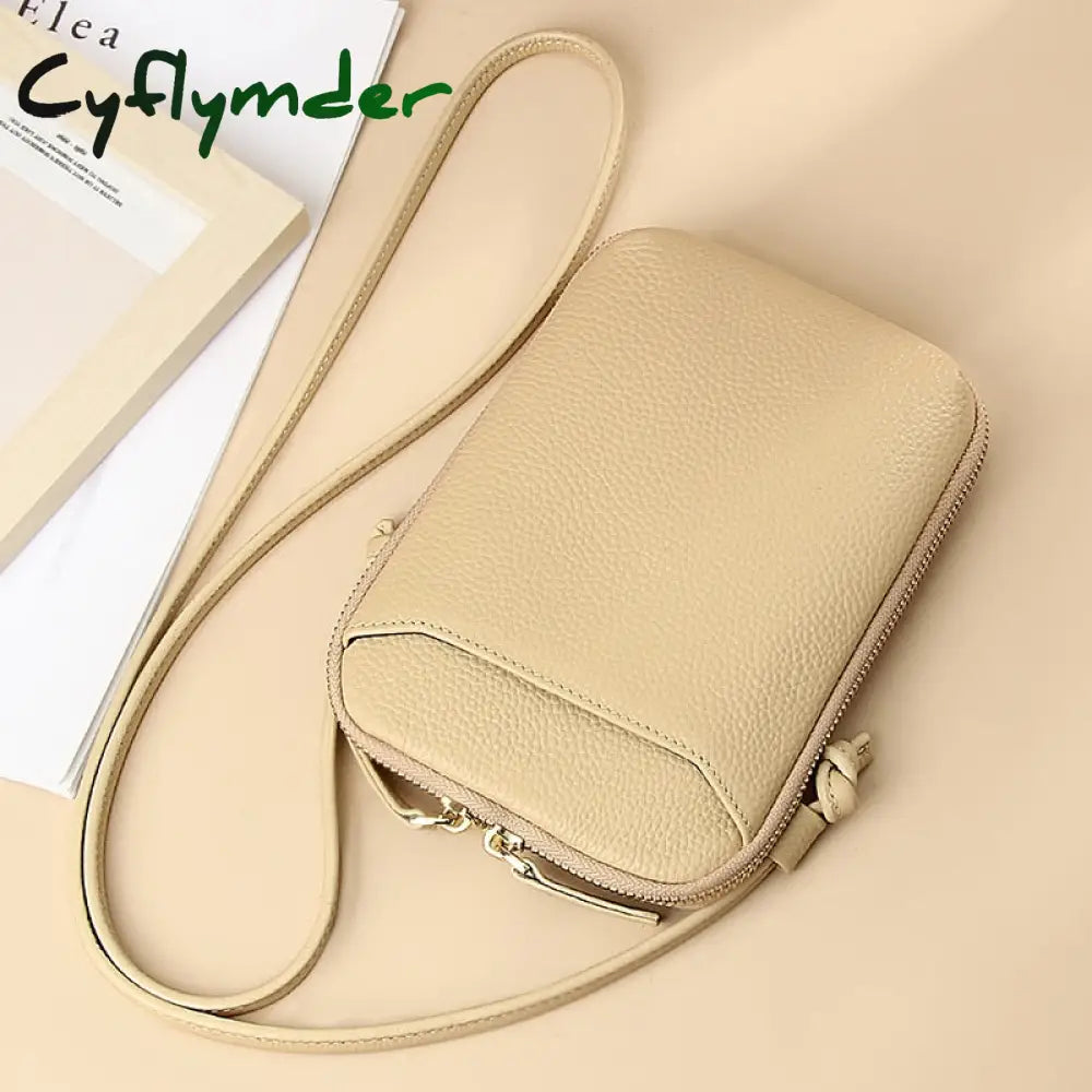 Cyflymder Women’s Small Crossbody Bags Women Soft Leather Shoulder Messenger Bag Designer Ladies