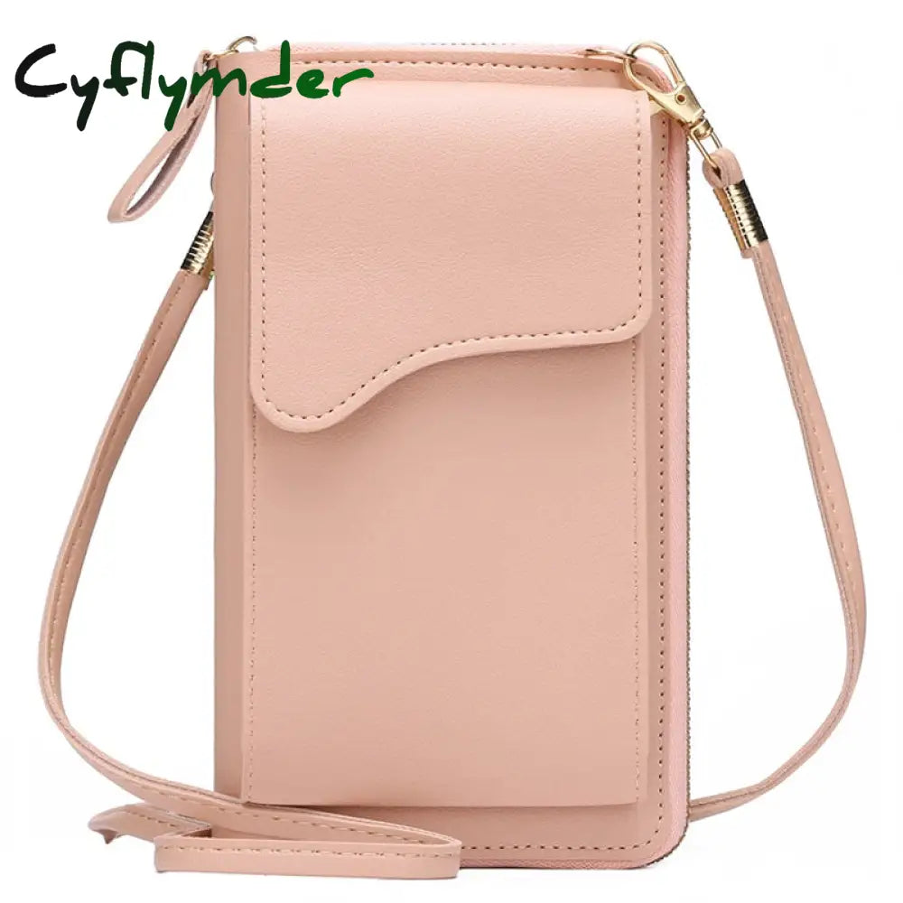 Cyflymder Women’s Small Crossbody Shoulder Bags Pu Leather Female Cell Phone Pocket Bag Ladies