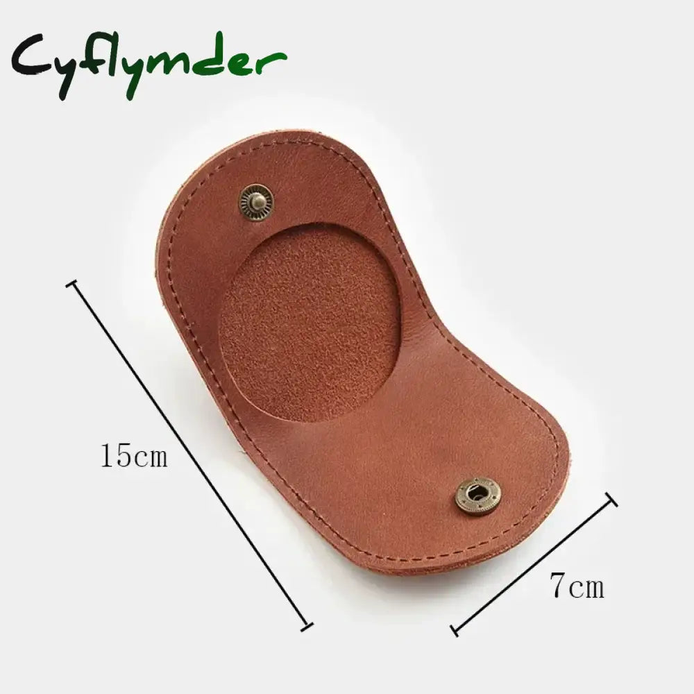 Cyflymder Women’s Small Genuine Leather Coin Wallet Children Mini Purses Hasp Money Clip Clutch Hobo Bags Men Gift
