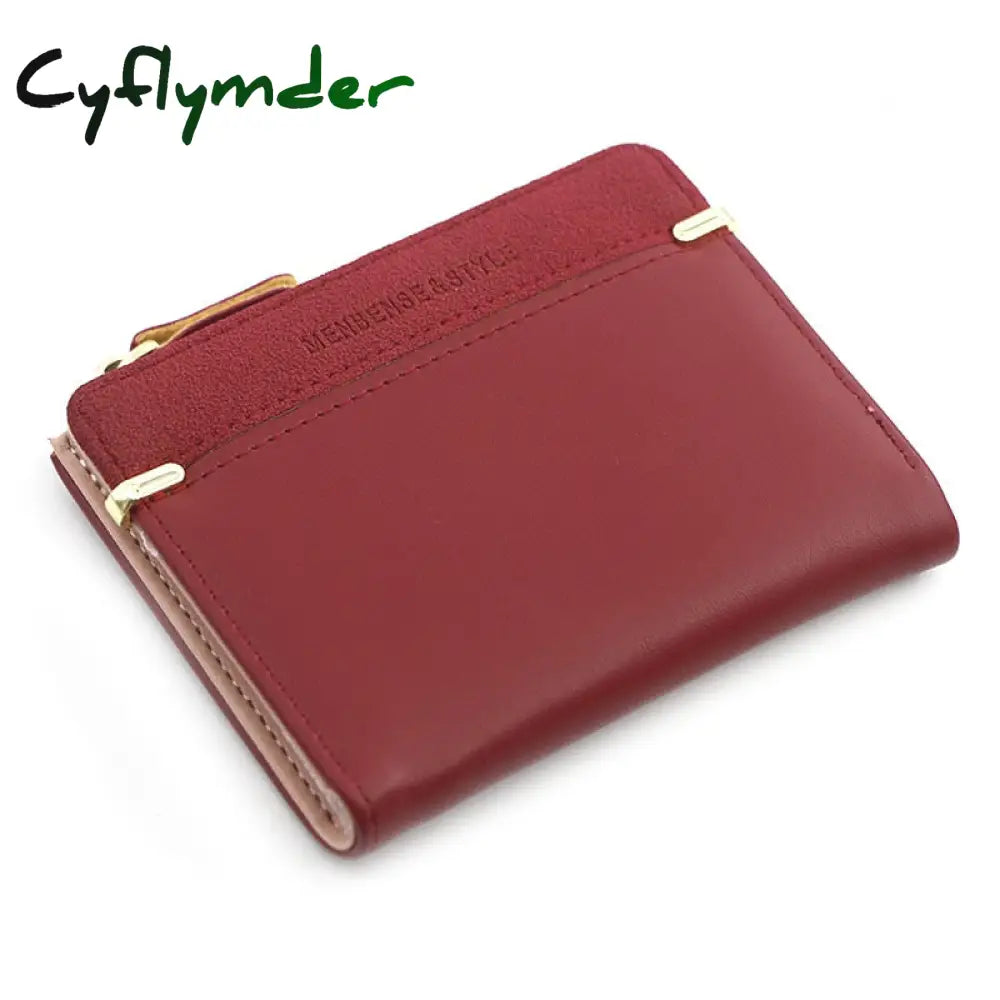 Cyflymder Women’s Wallet Short Women Coin Purse Fashion Wallets For Woman Card Holder Small