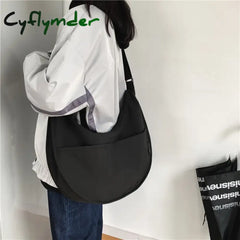 Cyflymder Y2K Bags For School Big Nylon Hobos Crossbody Women Handbags Men And Unisex Couple Bag