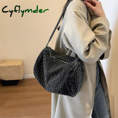 Cyflymder Zipper Denim Women’s Crossbody Bag Female Bags On Sale High Quality Capacity Solid