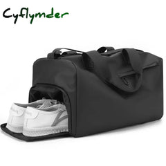 Cyflymder Zipper Large Capacity Oxford Travel Bags Solid Fitness Bags Thickened Fabric High Capacity Waterproof Luggage