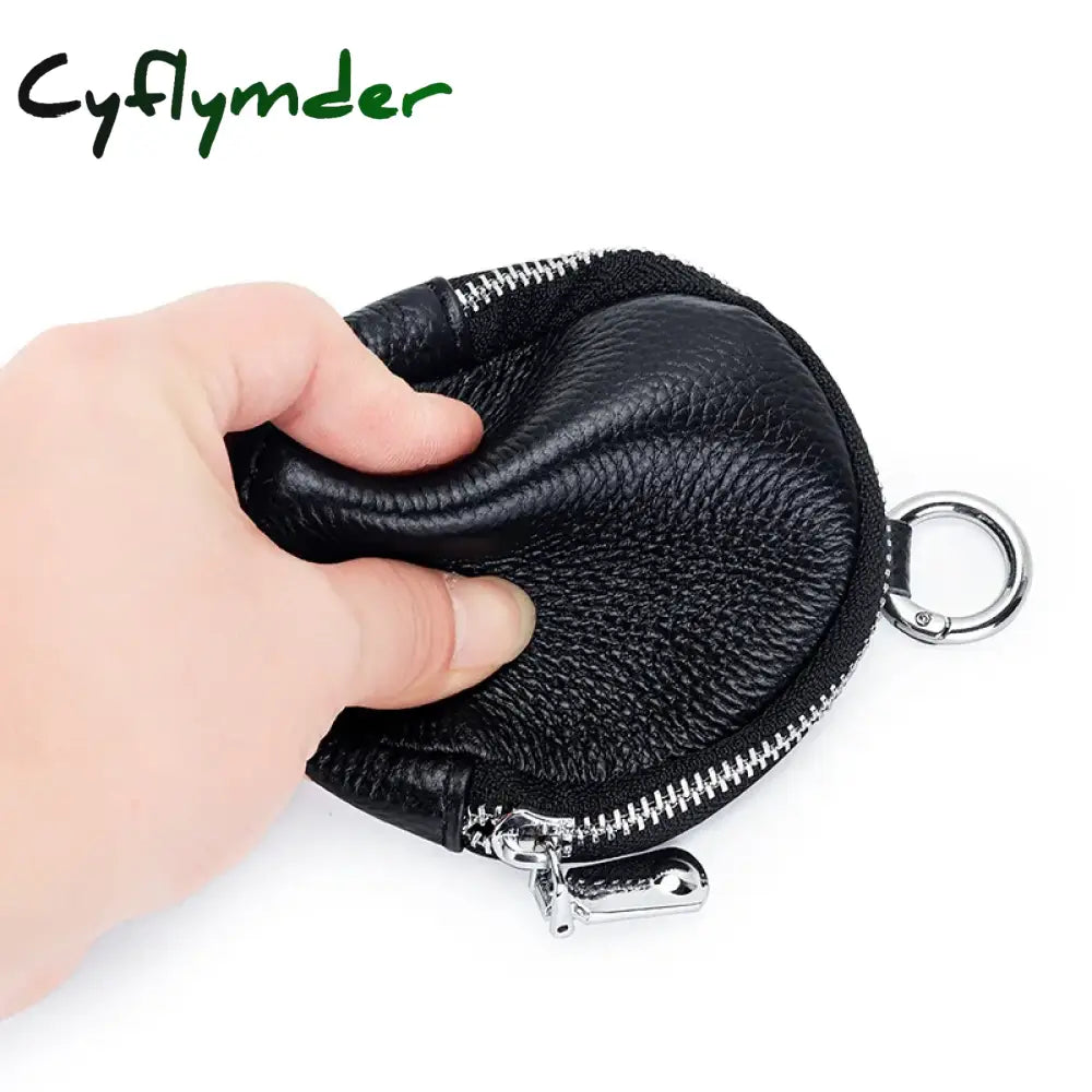 Cyflymdercoin Purse Change Pouch For Women Key Ring Wallet Minimalist Small Item Storage Bag