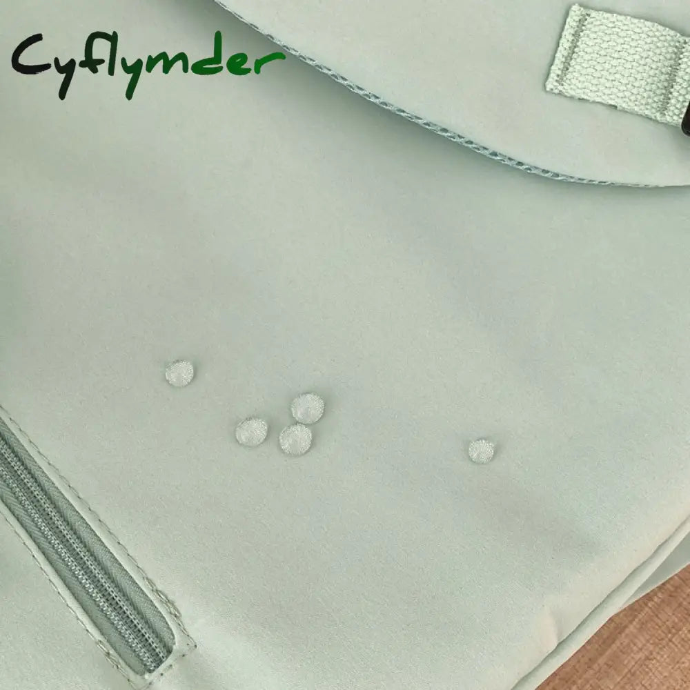 Cyflymdernew Female Fashion Lady High Capacity Waterproof College Backpack Trendy Women Laptop