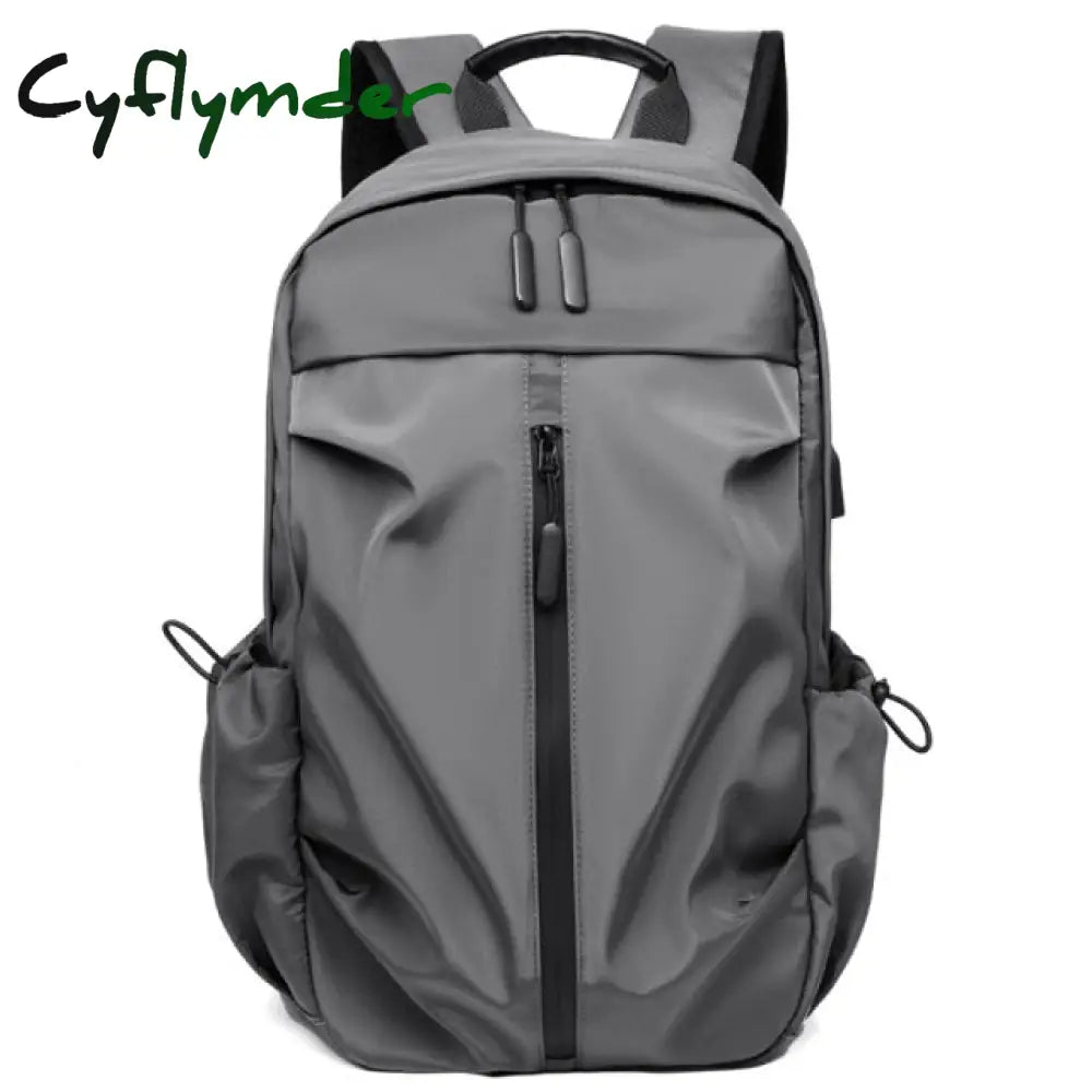 Design Oxford Mens Business Backpacks Outdoor Sports Backpack Travel Bags Male Fashion Folds