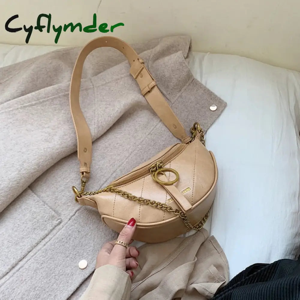Designer Luxury Women’s Chest Bag High Quality Crossbody Bags Female Fashion Chain Handbag Hobos