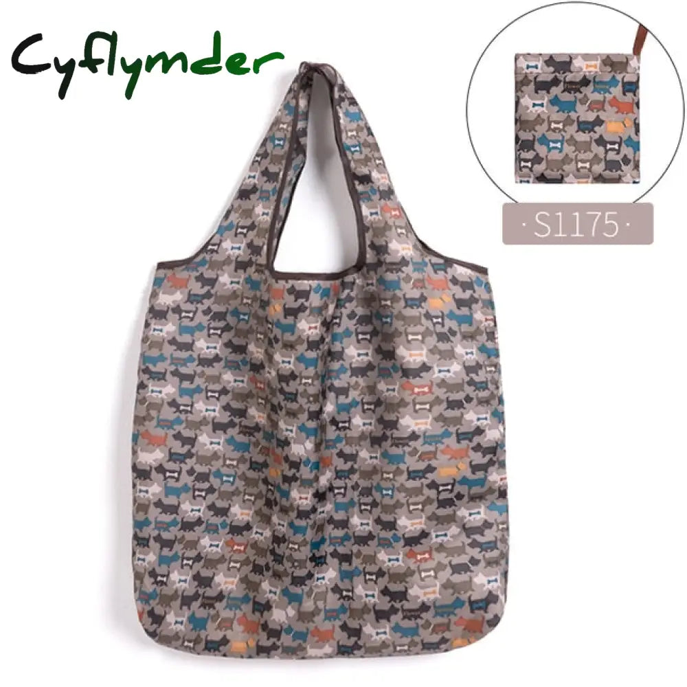 Eco-Friendly Reusable Grocery Foldable Shopping Bags Small Size Premium Quality Slight Duty Folding