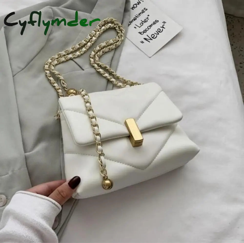 Elegant Female Large Tote Bag Fashion New High Quality Pu Leather Women’s Designer Handbag Chain