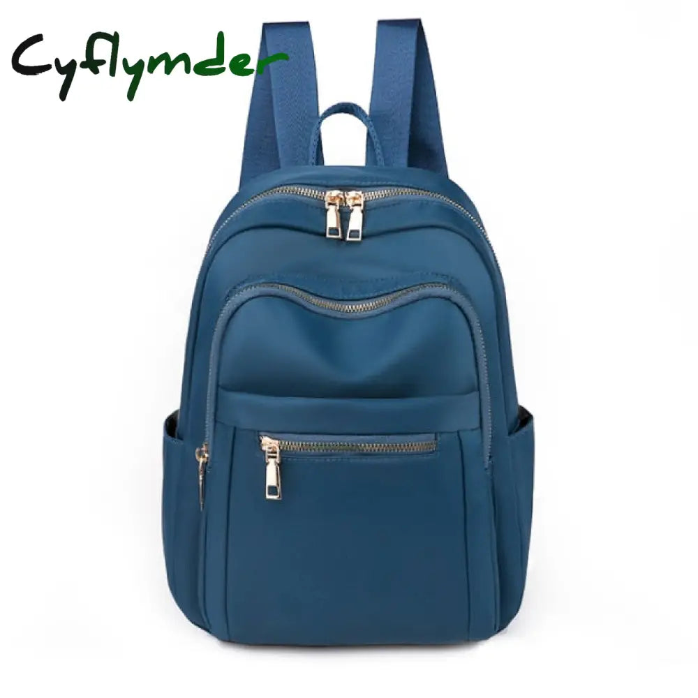 Fashion Backpack Shoulder Bag Back Academy Bagpack Women Oxford Women’s Girl Schoolbag Rucksack Blue