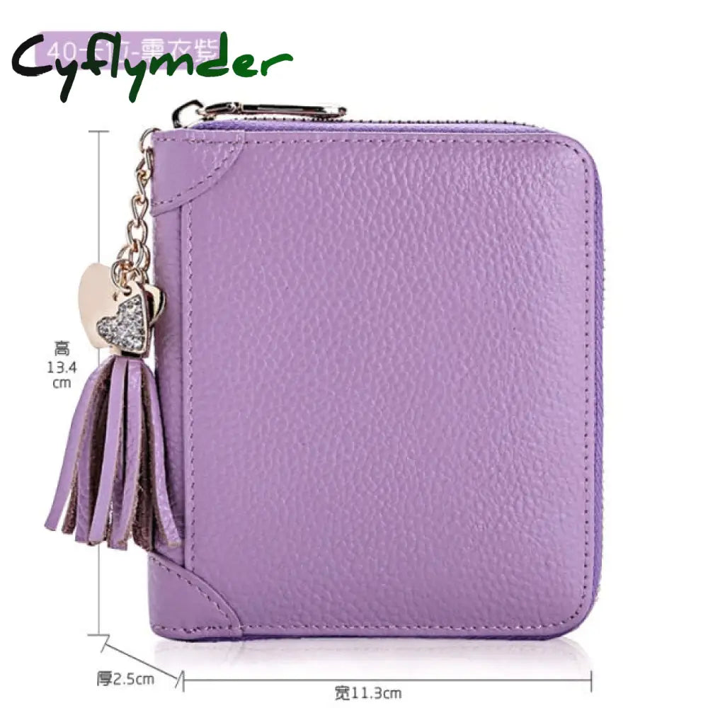 Fashion Card Bag Women Men Credit Holder Genuine Leather Large Capacity Business Id Holders