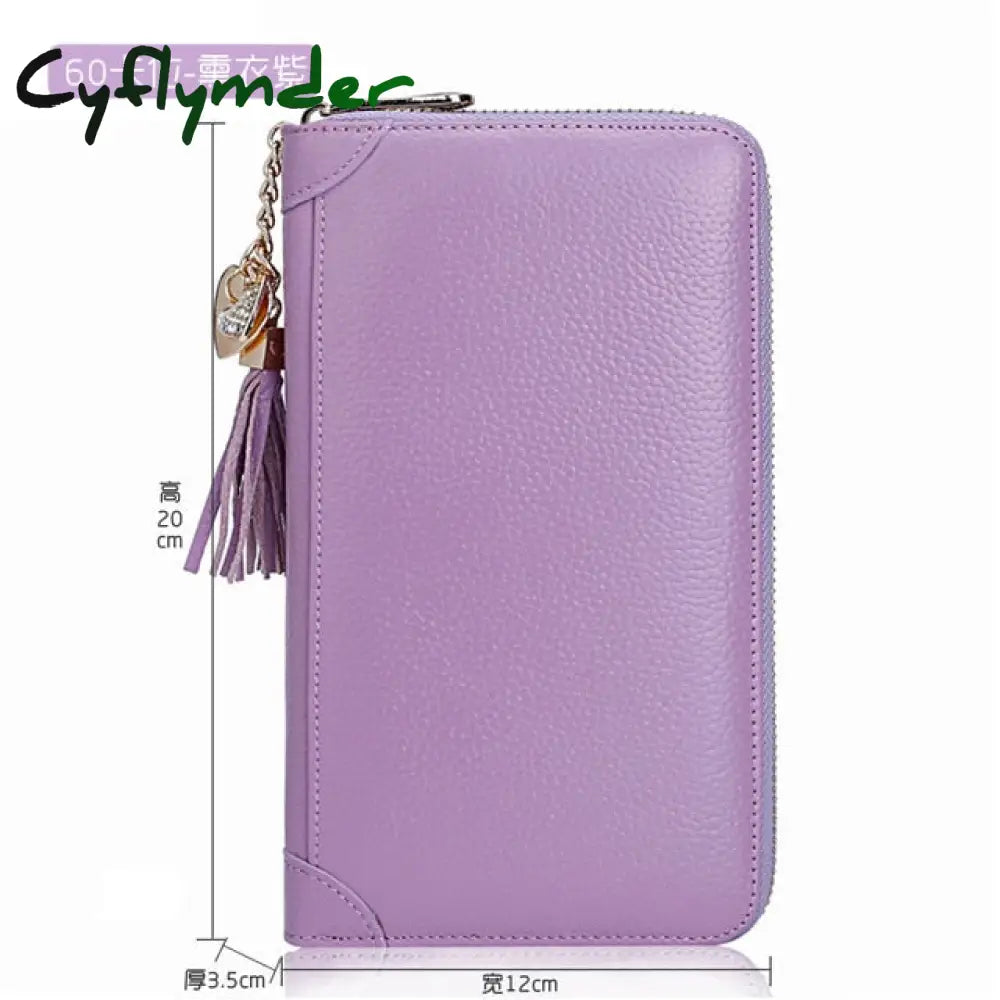 Fashion Card Bag Women Men Credit Holder Genuine Leather Large Capacity Business Id Holders