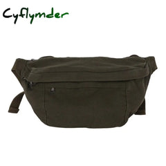 Fashion Trend Waist Bag Street Hip-Hop Women Shoulder Chest Pack Outdoor Sport Canvas Fanny