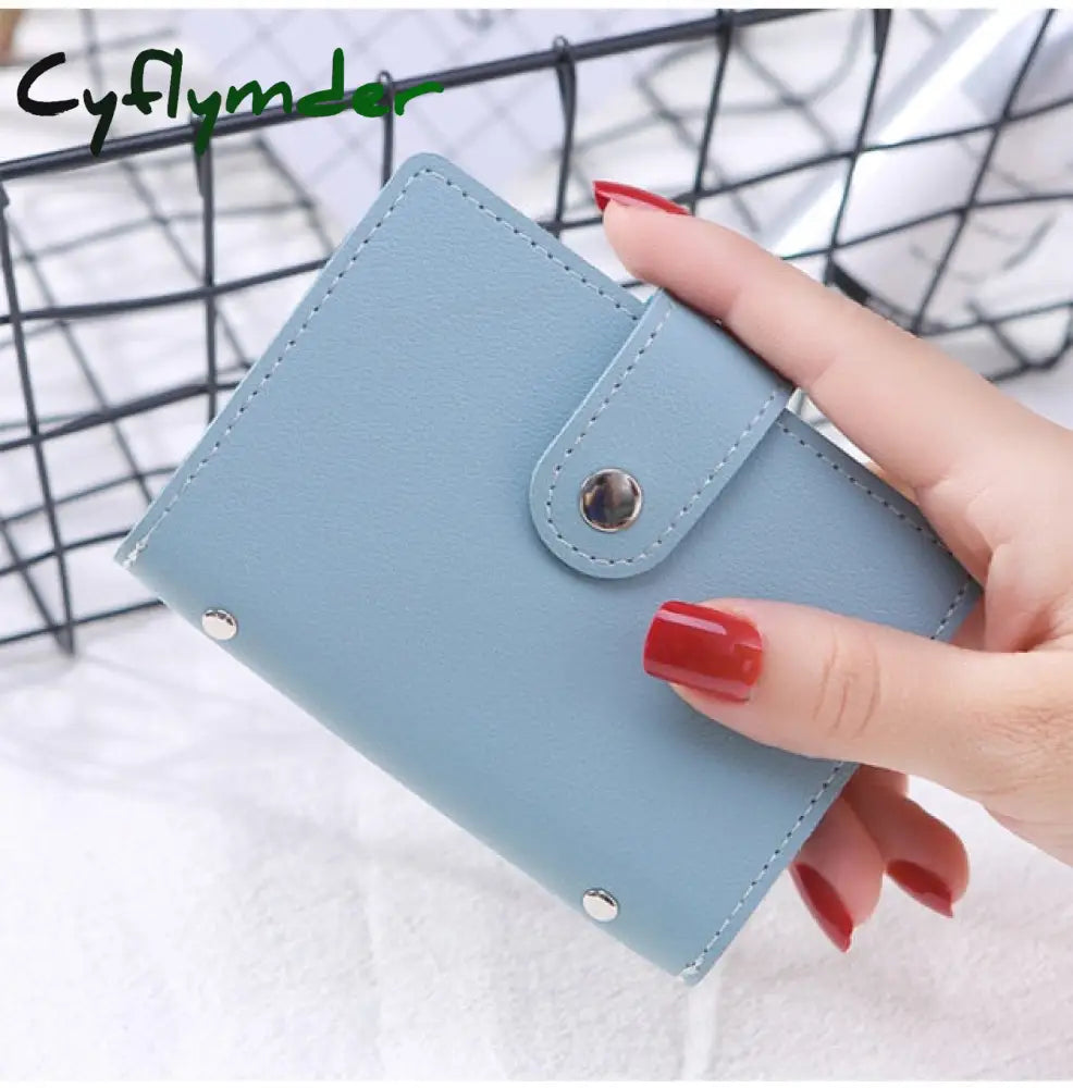 Fashion Unisex Business Card Holder Women Credit Case Id Bag For Men Clutch Organizer Wallet With