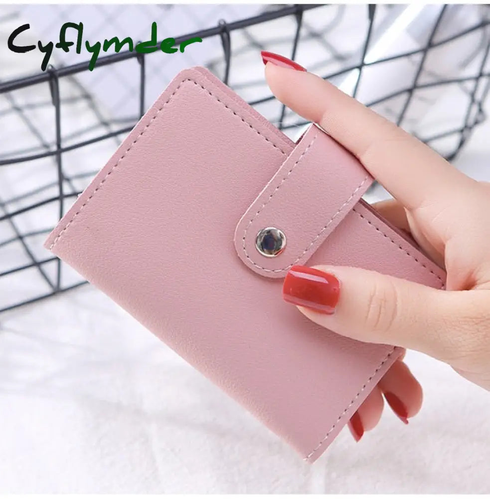 Fashion Unisex Business Card Holder Women Credit Case Id Bag For Men Clutch Organizer Wallet With