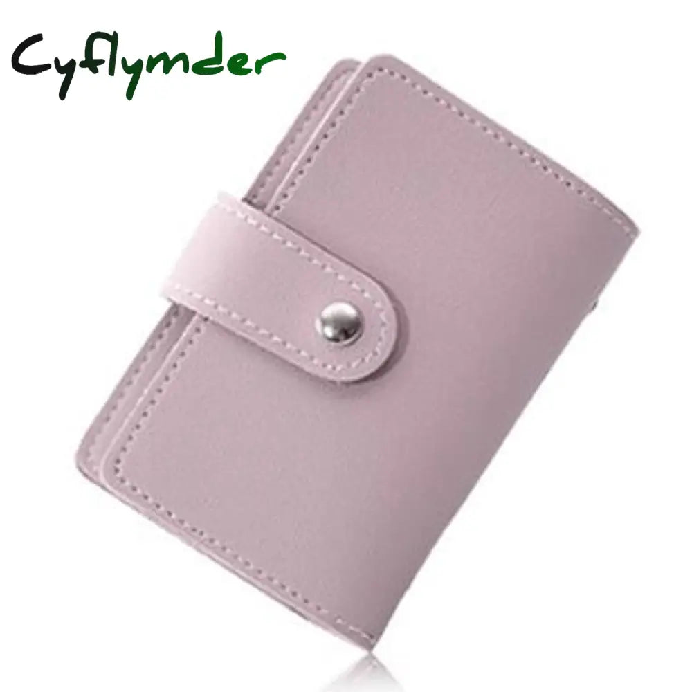 Fashion Unisex Business Card Holder Women Credit Case Id Bag For Men Clutch Organizer Wallet With